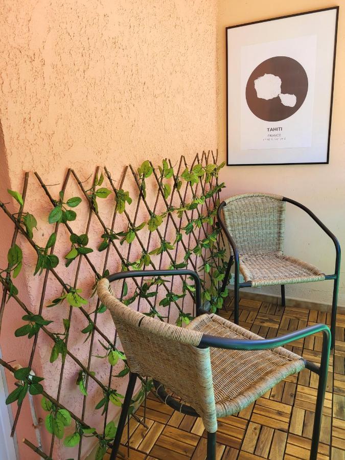 Le Studio Tahiti 4 Pers 600M De La Plage La Faviere Bormes-les-Mimosas Exterior foto