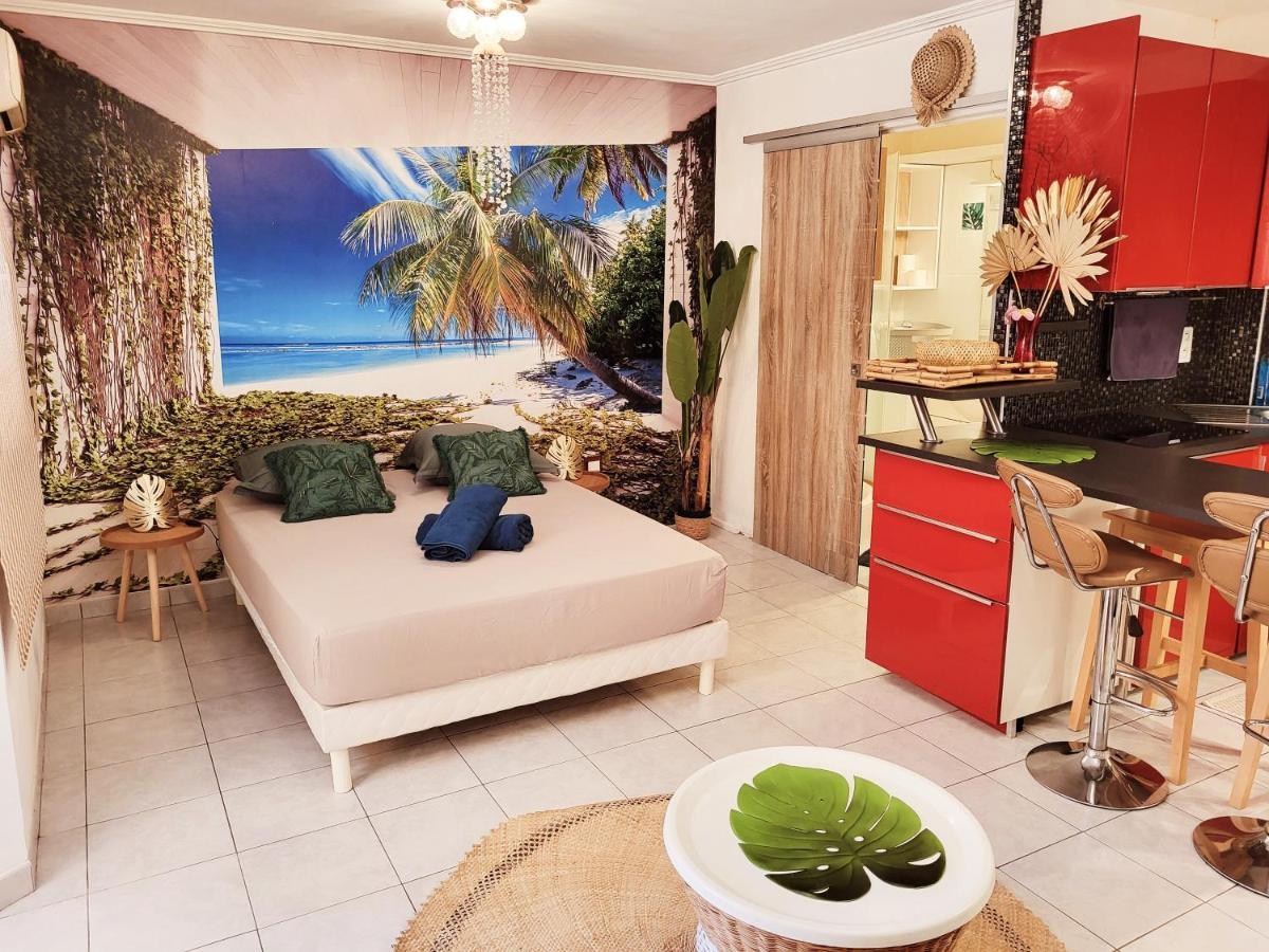 Le Studio Tahiti 4 Pers 600M De La Plage La Faviere Bormes-les-Mimosas Exterior foto