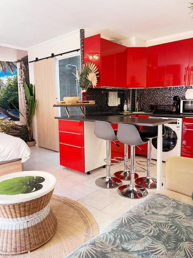 Le Studio Tahiti 4 Pers 600M De La Plage La Faviere Bormes-les-Mimosas Exterior foto